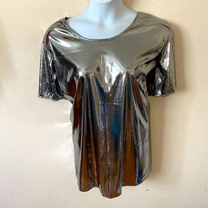 DENIM 24/7 Mirror shine Silver Tee